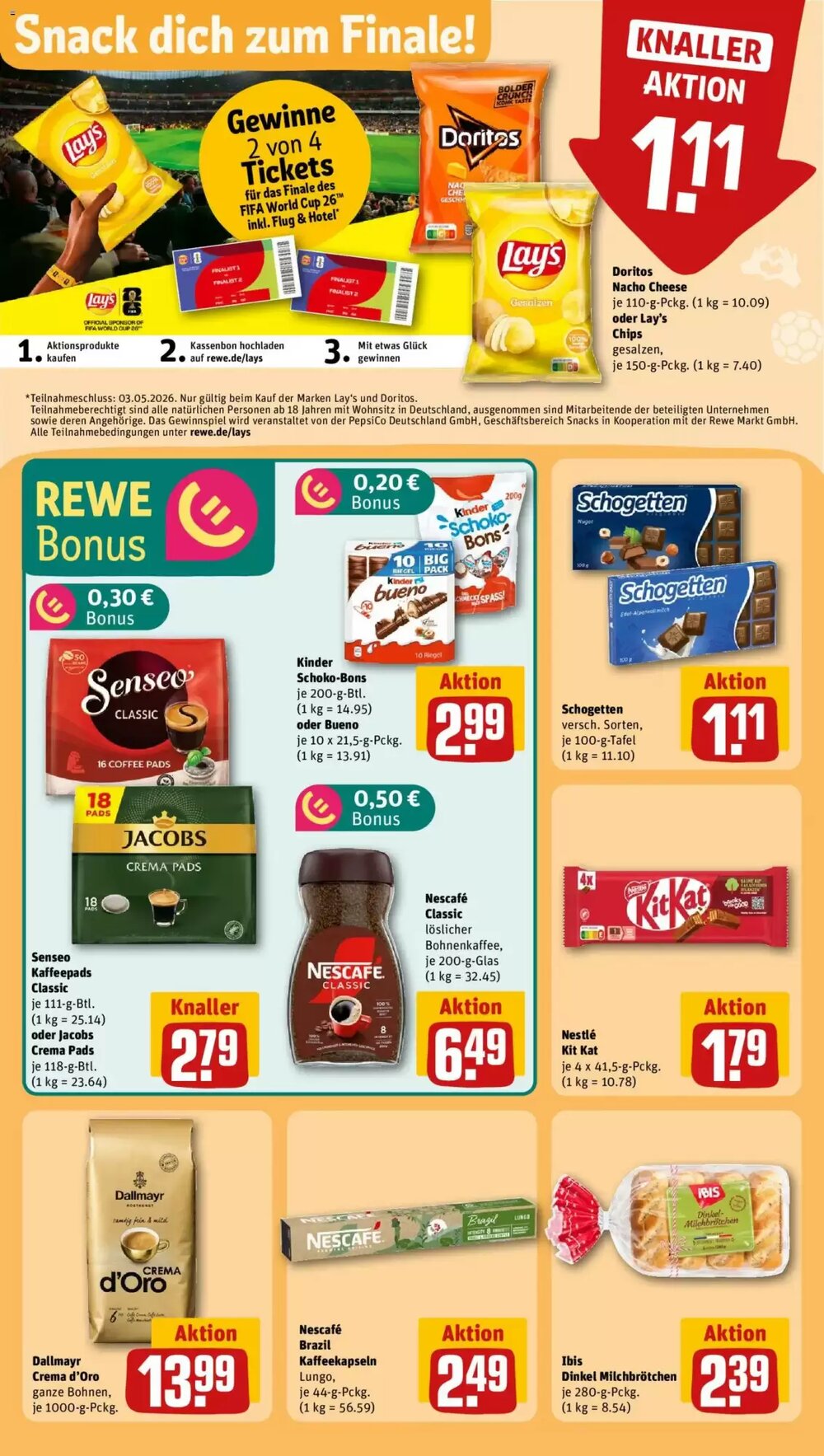 REWE Kaufpark Prospekt (ab 20.04.2026) zum Blättern - Seite 25
