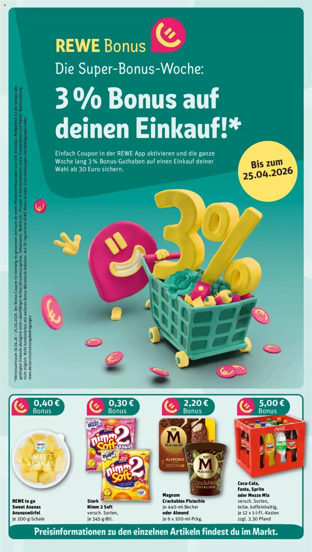 REWE Kaufpark Prospekt (ab 20.04.2026) zum Blättern - Seite 3