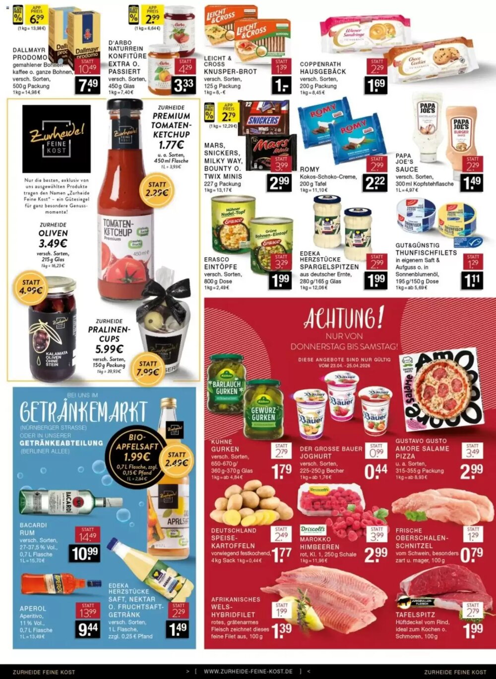 Edeka Zurheide Prospekt (ab 20.04.2026) zum Blättern - Seite 7