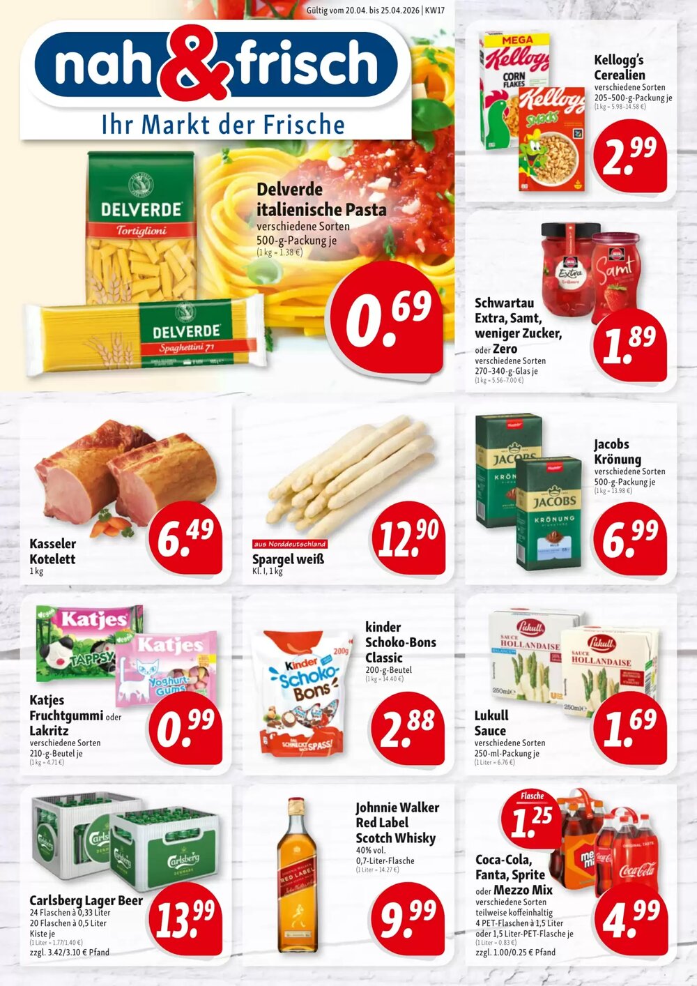 Nah & Frisch Prospekt (ab 20.04.2026) zum Blättern - Seite 1