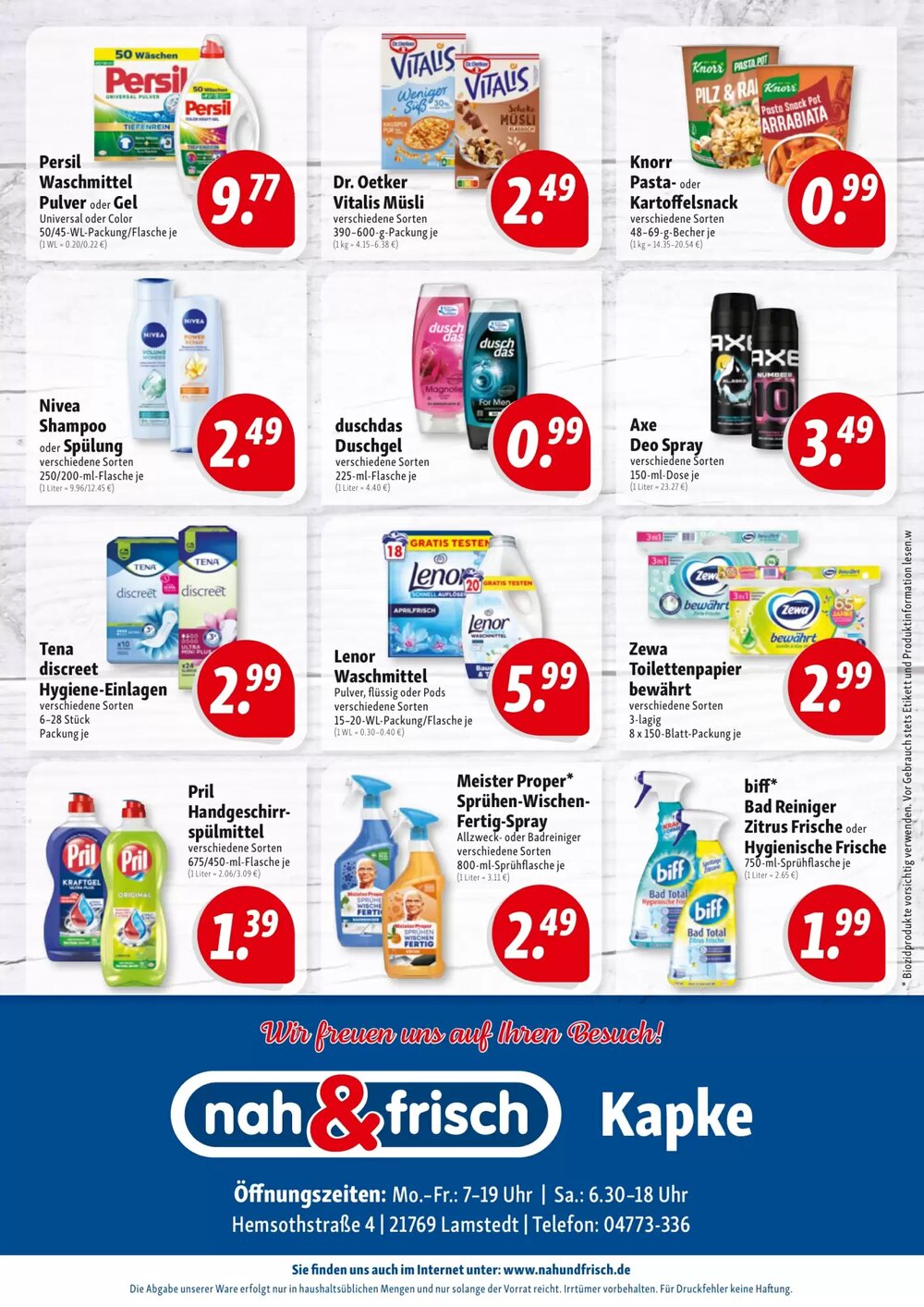 Nah & Frisch Prospekt (ab 20.04.2026) zum Blättern - Seite 12
