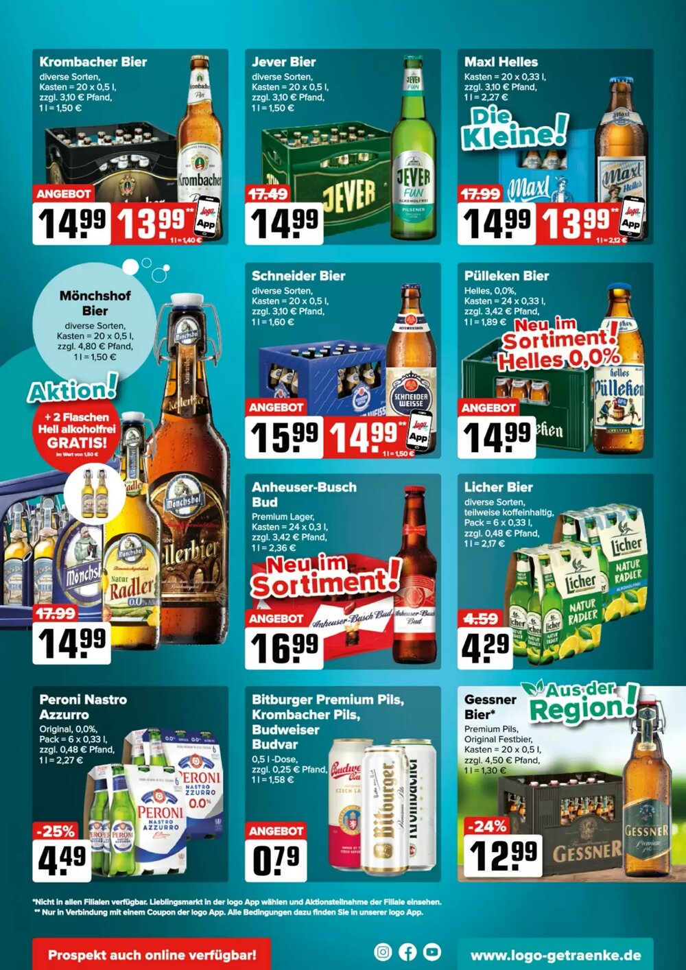 Logo Getränkemarkt Prospekt (ab 20.04.2026) zum Blättern - Seite 2