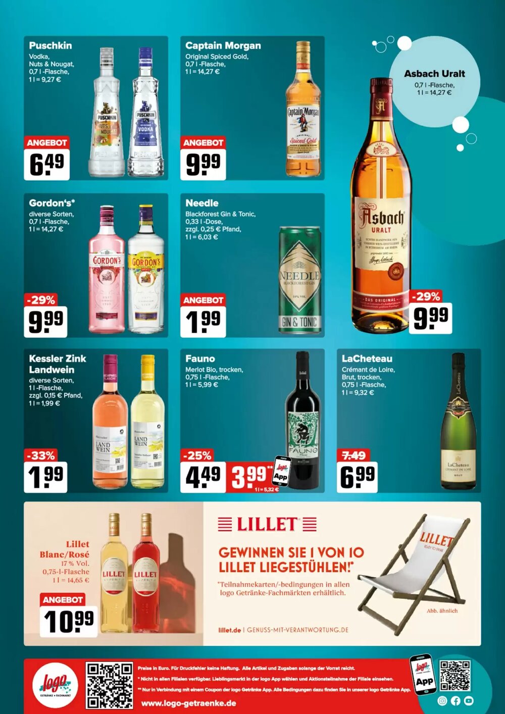 Logo Getränkemarkt Prospekt (ab 20.04.2026) zum Blättern - Seite 4