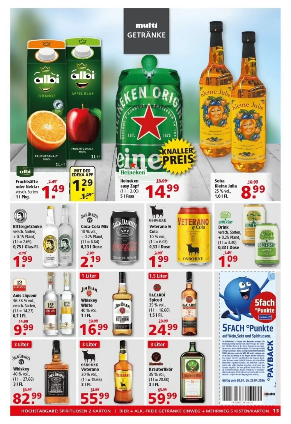 Multi Markt Prospekt (ab 20.04.2026) zum Blättern - Seite 13