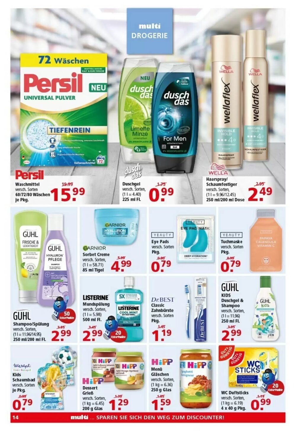 Multi Markt Prospekt (ab 20.04.2026) zum Blättern - Seite 14