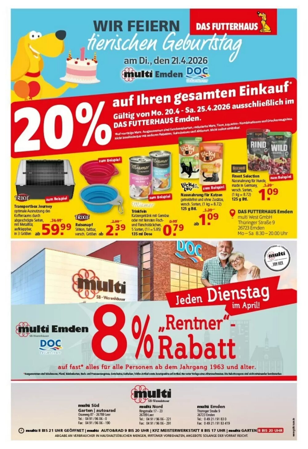 Multi Markt Prospekt (ab 20.04.2026) zum Blättern - Seite 21
