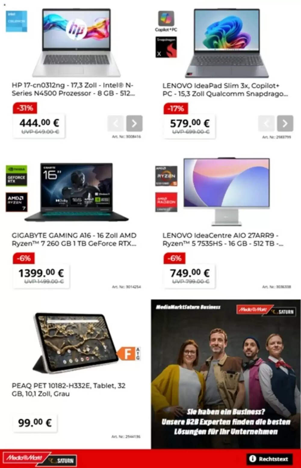 MediaMarkt Prospekt (ab 21.04.2026) zum Blättern - Seite 6