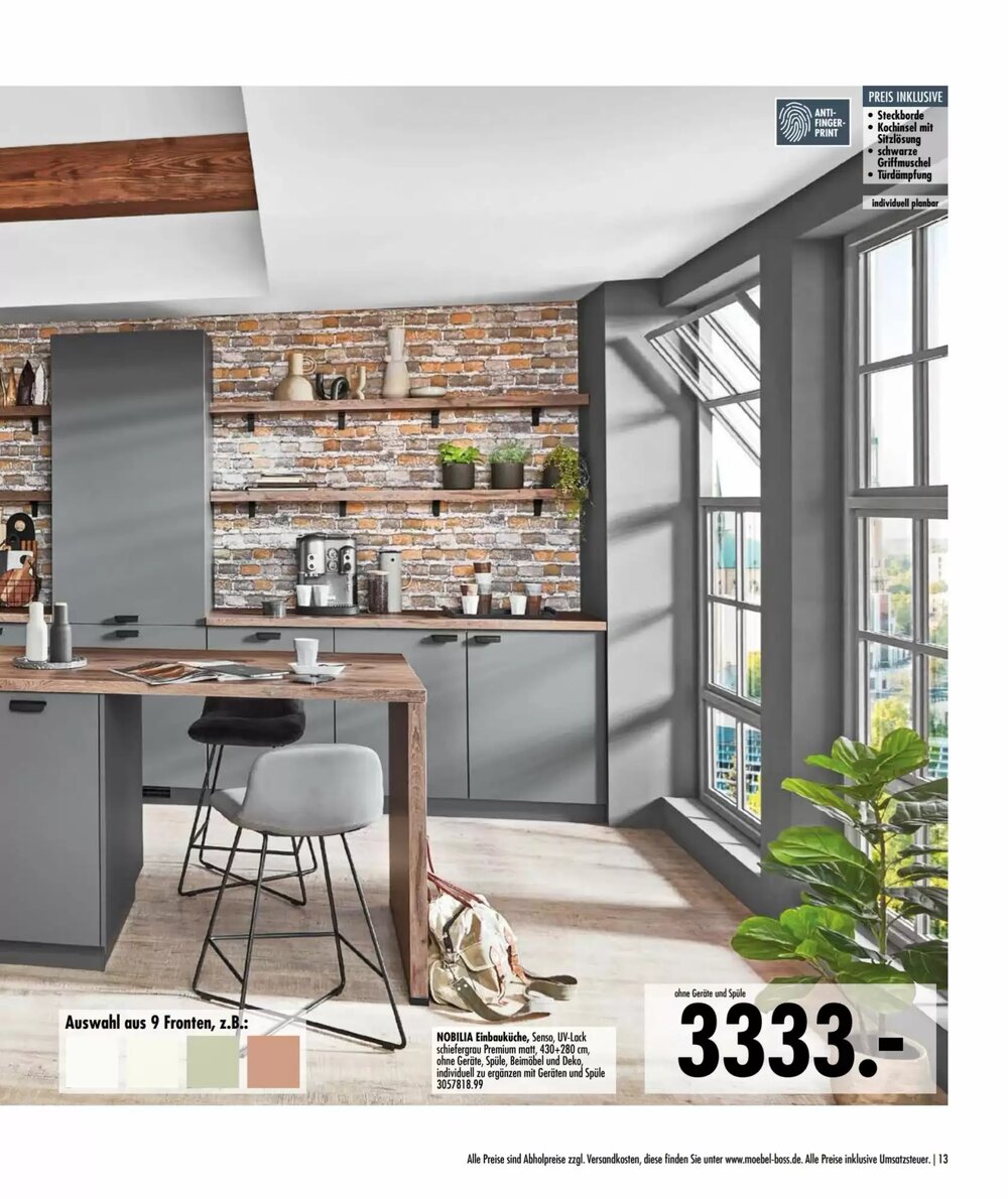 Möbel Boss Prospekt (ab 21.04.2026) zum Blättern - Seite 13