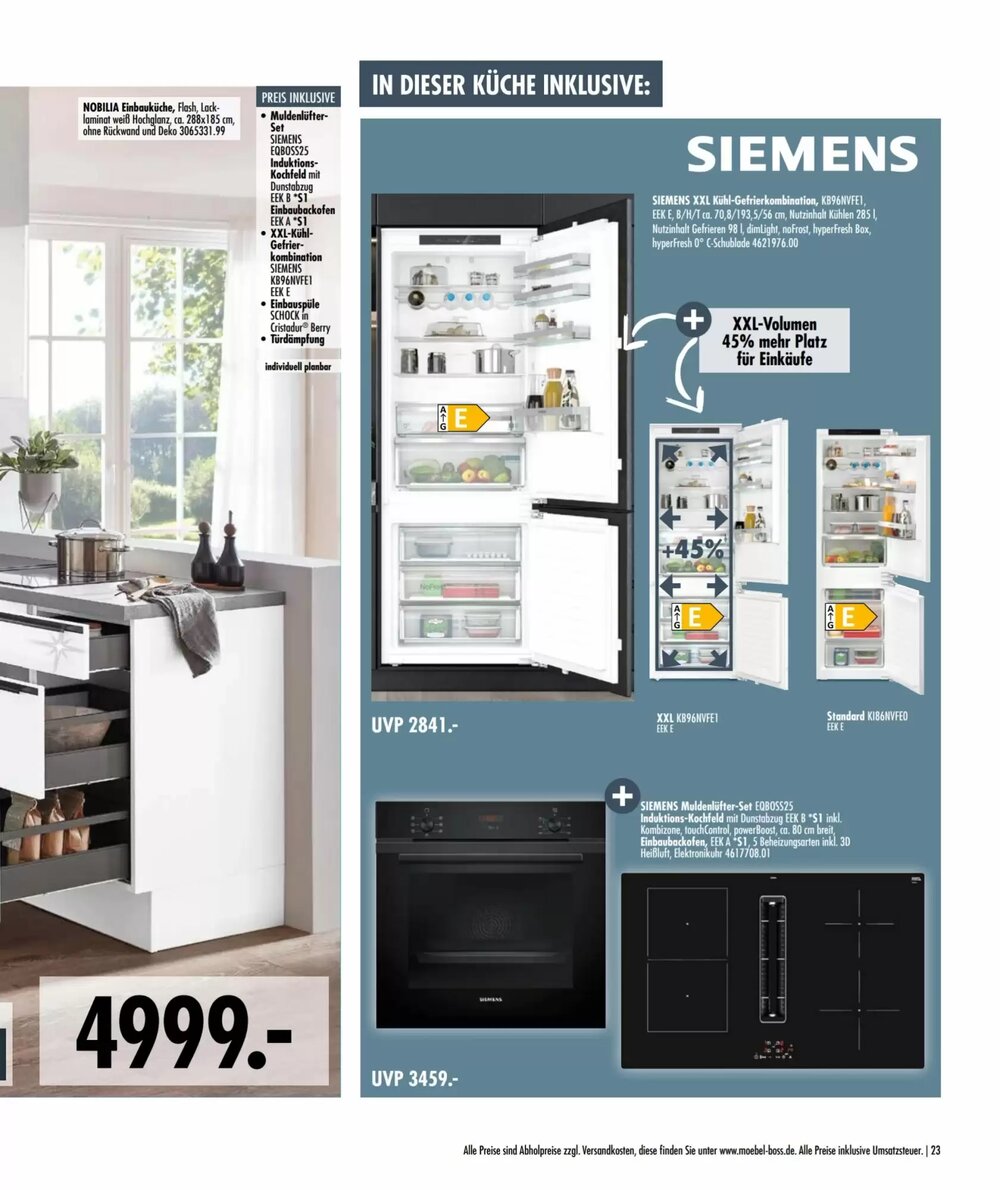 Möbel Boss Prospekt (ab 21.04.2026) zum Blättern - Seite 23