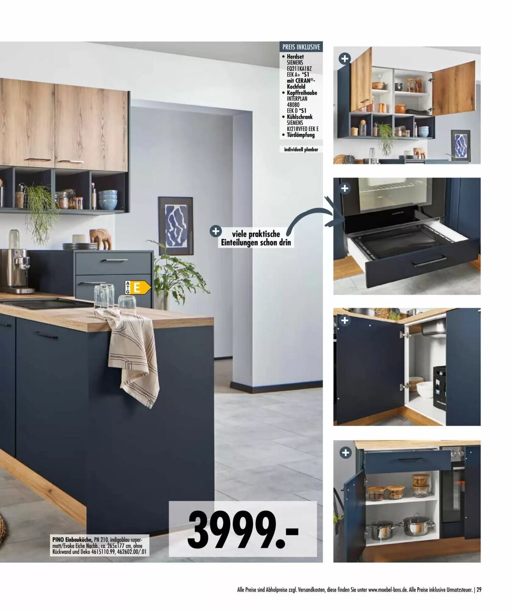 Möbel Boss Prospekt (ab 21.04.2026) zum Blättern - Seite 29