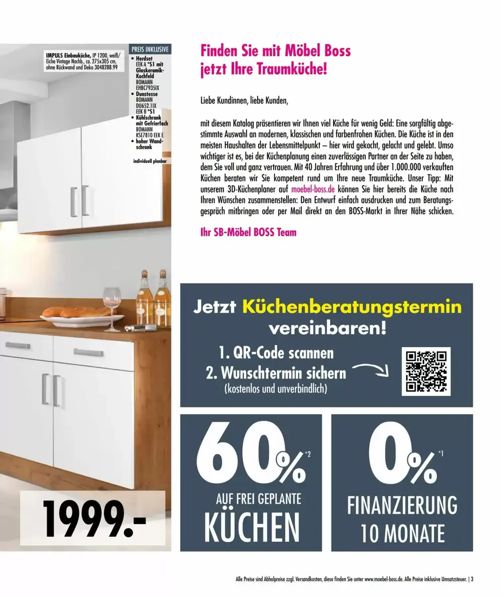 Möbel Boss Prospekt (ab 21.04.2026) zum Blättern - Seite 3