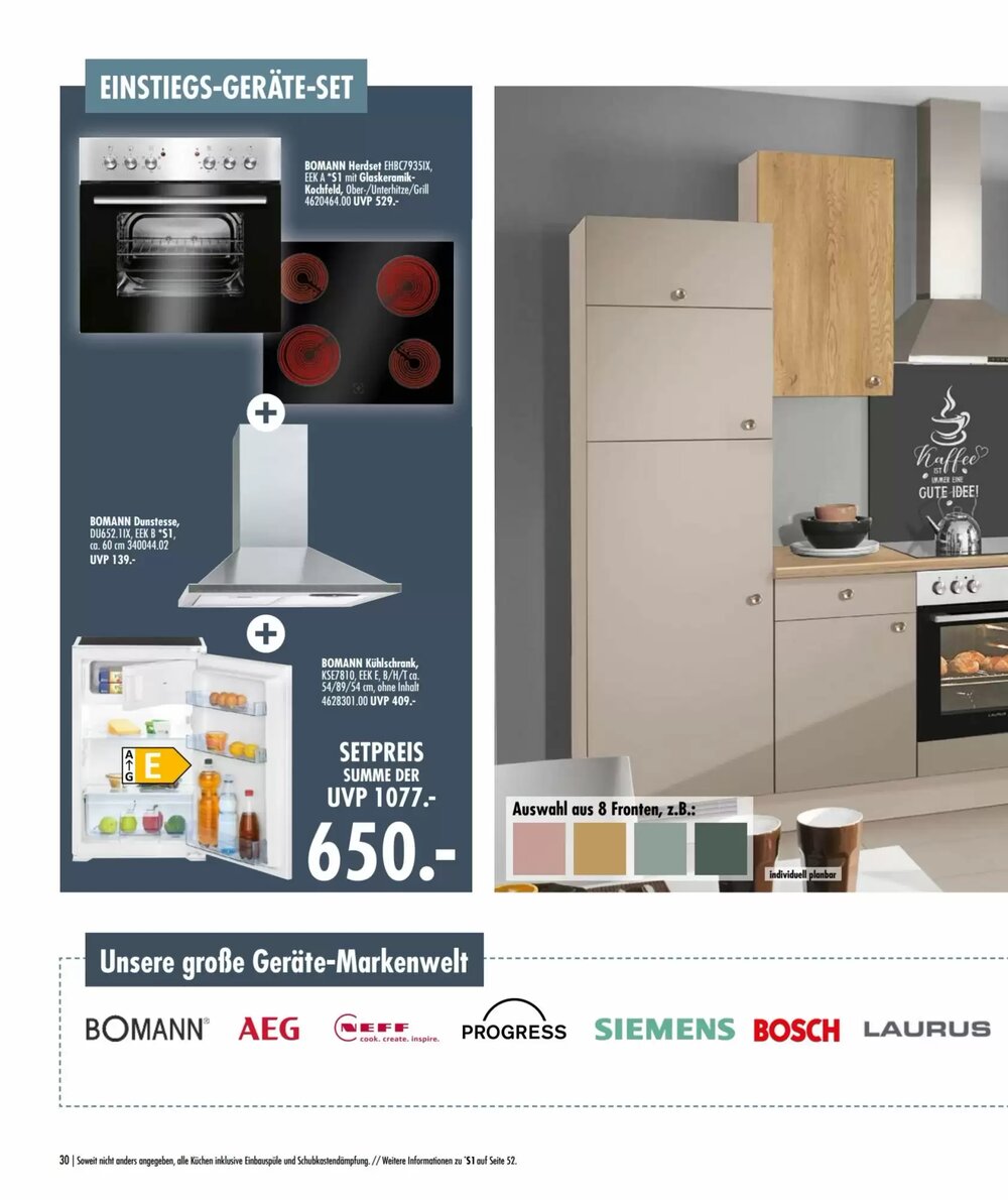 Möbel Boss Prospekt (ab 21.04.2026) zum Blättern - Seite 30