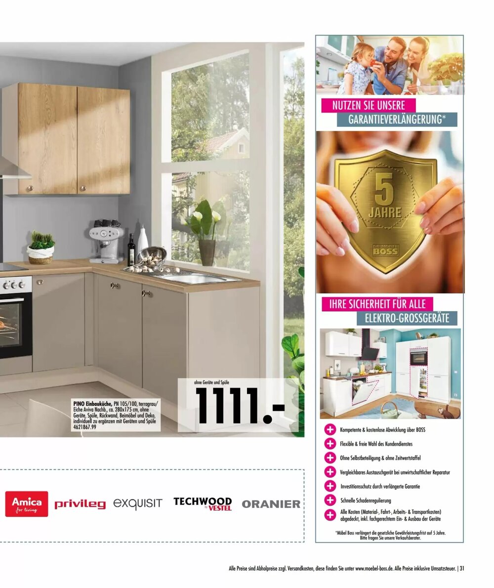 Möbel Boss Prospekt (ab 21.04.2026) zum Blättern - Seite 31