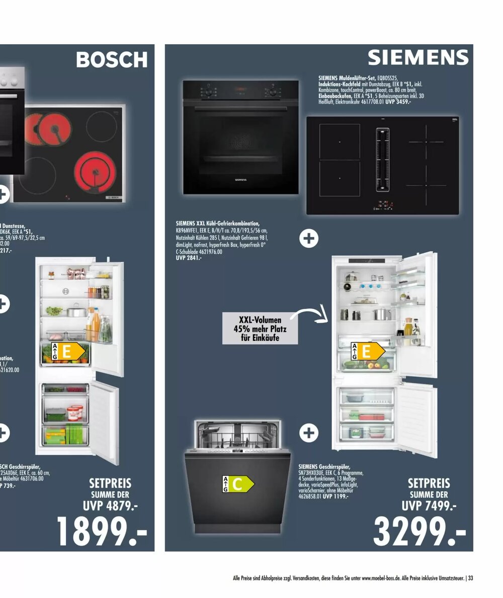 Möbel Boss Prospekt (ab 21.04.2026) zum Blättern - Seite 33