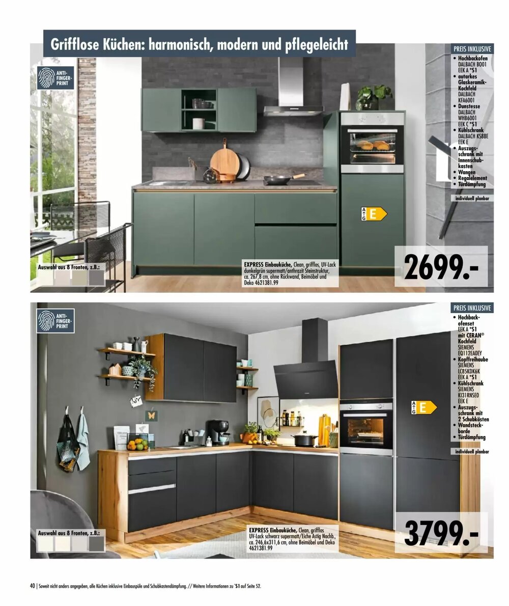 Möbel Boss Prospekt (ab 21.04.2026) zum Blättern - Seite 40