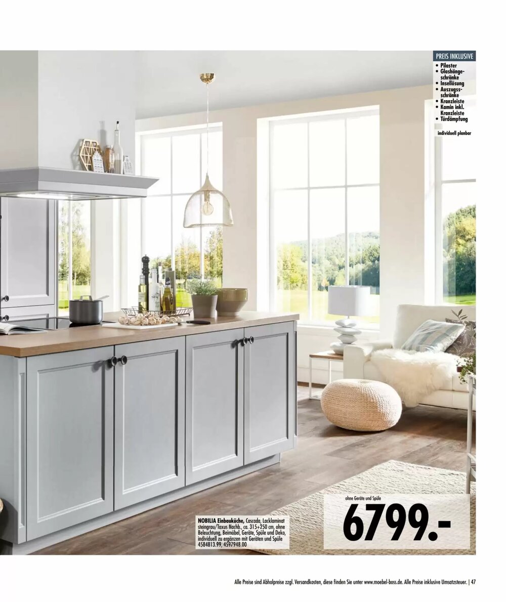 Möbel Boss Prospekt (ab 21.04.2026) zum Blättern - Seite 47