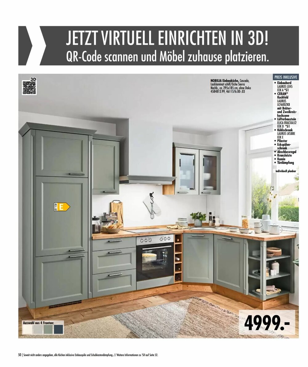 Möbel Boss Prospekt (ab 21.04.2026) zum Blättern - Seite 50