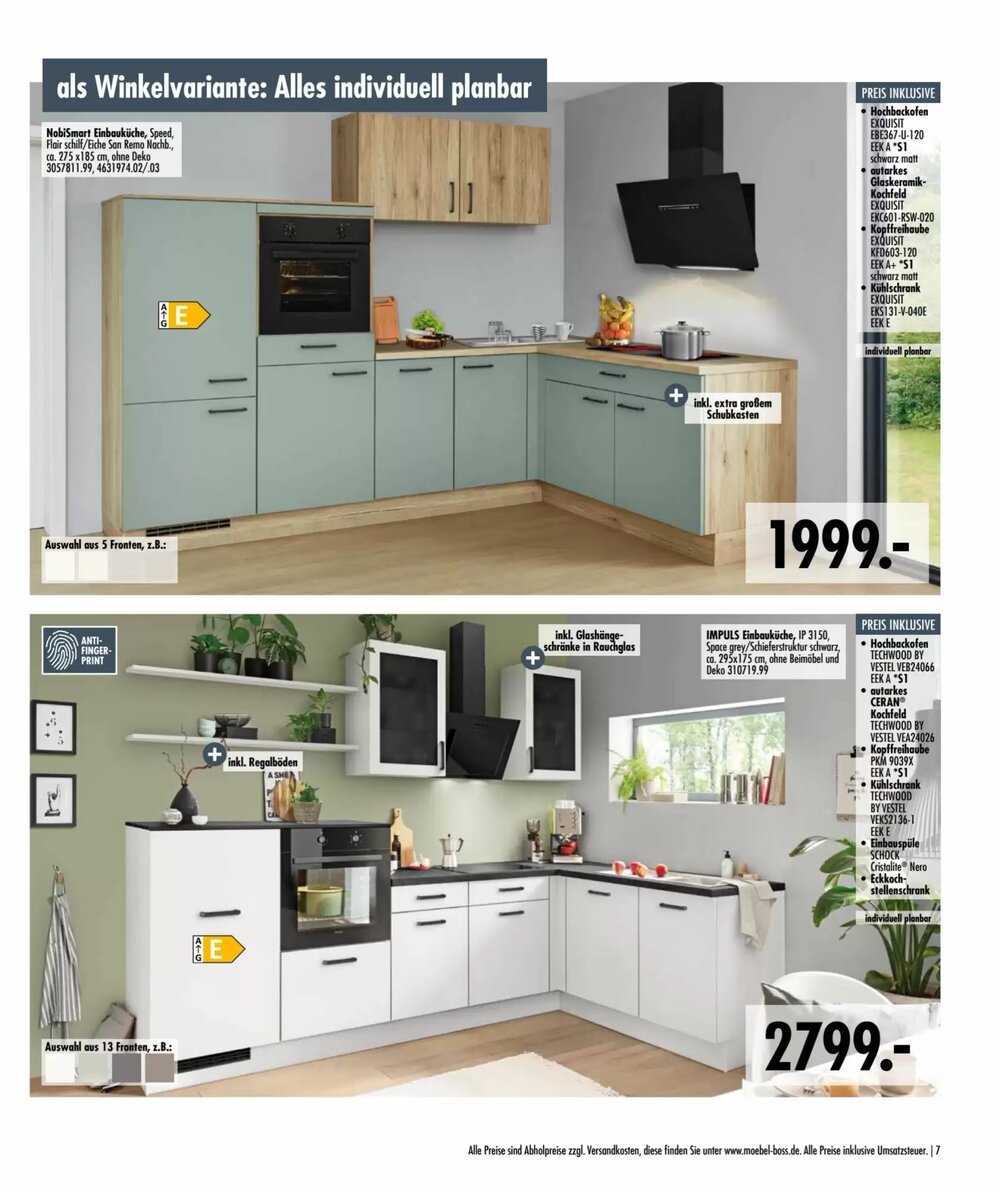 Möbel Boss Prospekt (ab 21.04.2026) zum Blättern - Seite 7