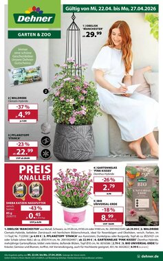 Dehner Prospekt (ab 21.04.2026) zum Blättern