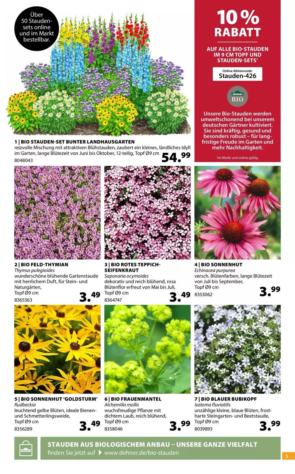 Dehner Prospekt (ab 21.04.2026) zum Blättern - Seite 5