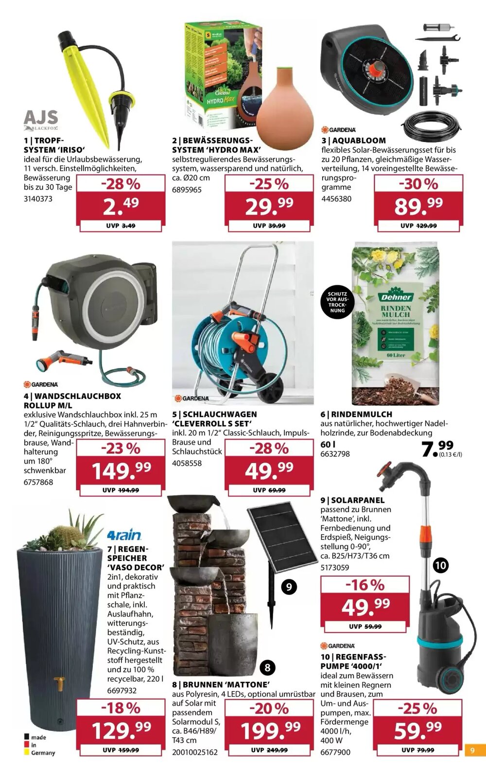 Dehner Prospekt (ab 21.04.2026) zum Blättern - Seite 9