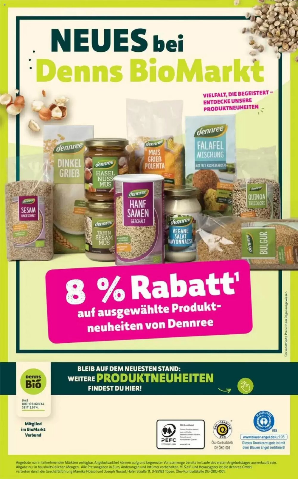 Denns BioMarkt Prospekt (ab 22.04.2026) zum Blättern - Seite 20