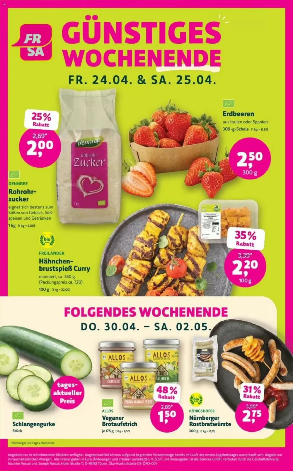 Denns BioMarkt Prospekt (ab 22.04.2026) zum Blättern - Seite 4