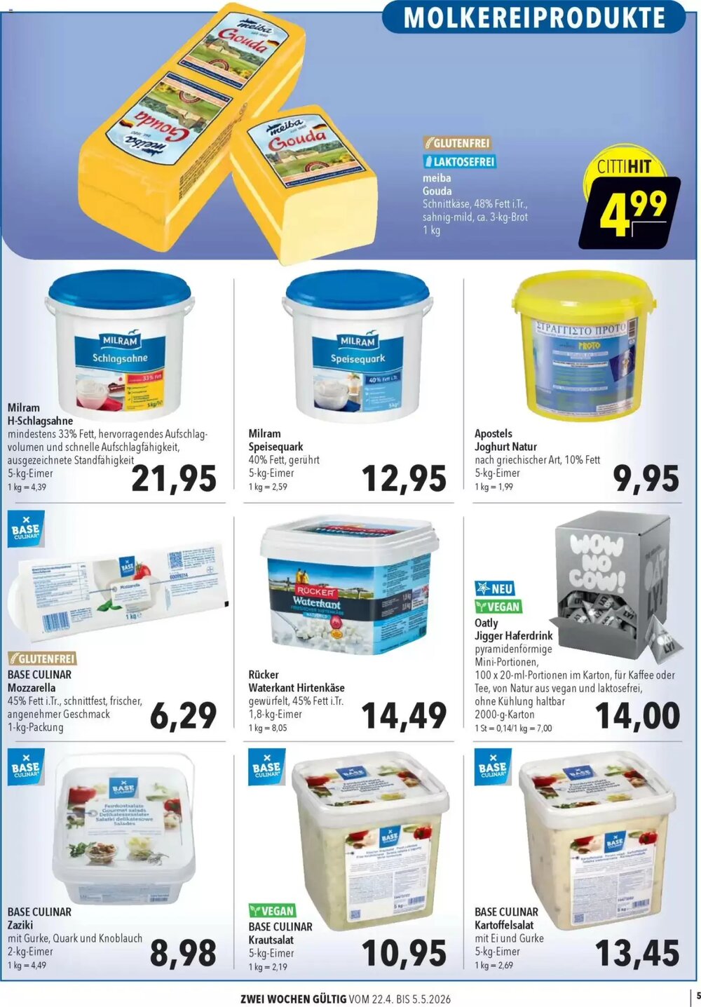 CITTI Markt Prospekt (ab 22.04.2026) zum Blättern - Seite 5