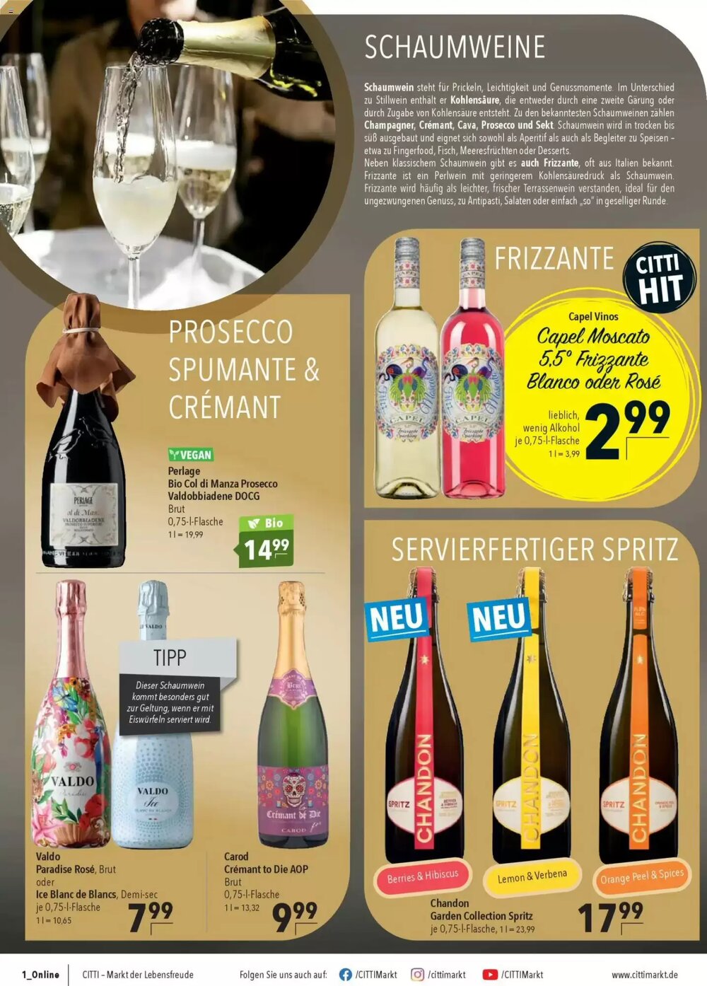 CITTI Markt Prospekt (ab 22.04.2026) zum Blättern - Seite 12