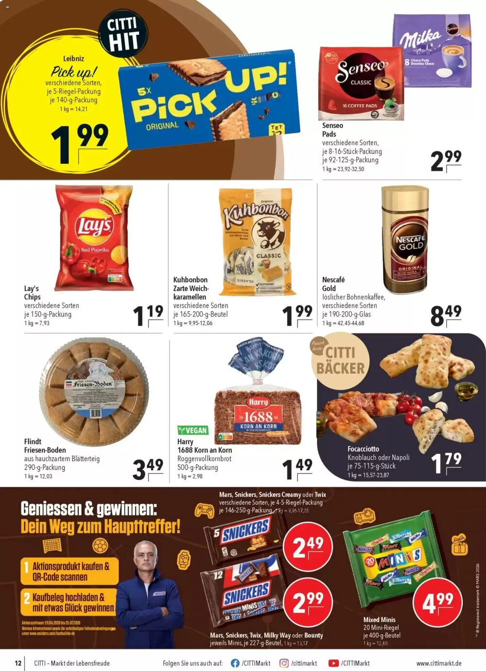 CITTI Markt Prospekt (ab 22.04.2026) zum Blättern - Seite 16