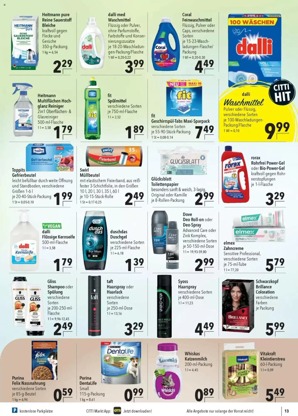 CITTI Markt Prospekt (ab 22.04.2026) zum Blättern - Seite 17