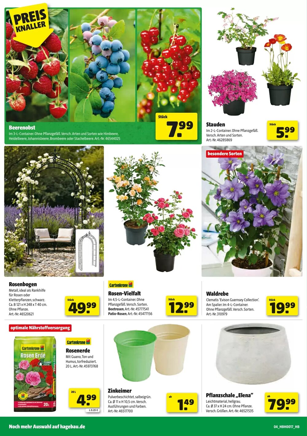 Leitermann Baumarkt Prospekt (ab 22.04.2026) zum Blättern - Seite 4