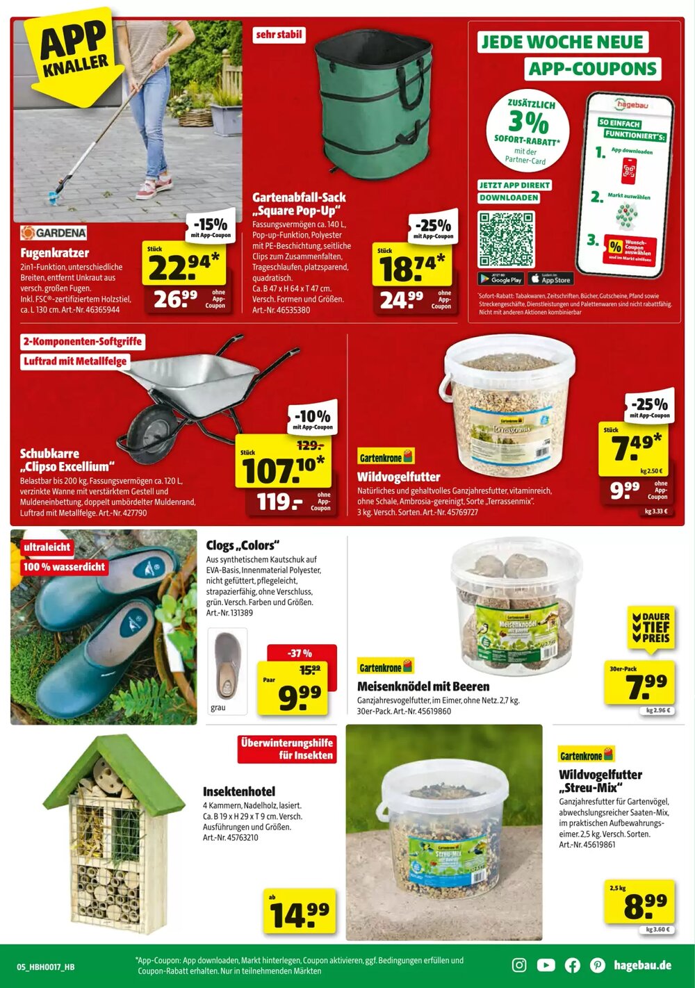 Leitermann Baumarkt Prospekt (ab 22.04.2026) zum Blättern - Seite 5