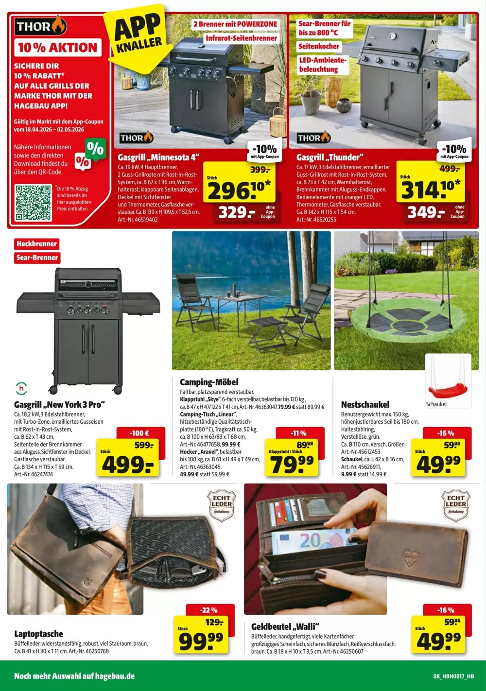 Leitermann Baumarkt Prospekt (ab 22.04.2026) zum Blättern - Seite 8