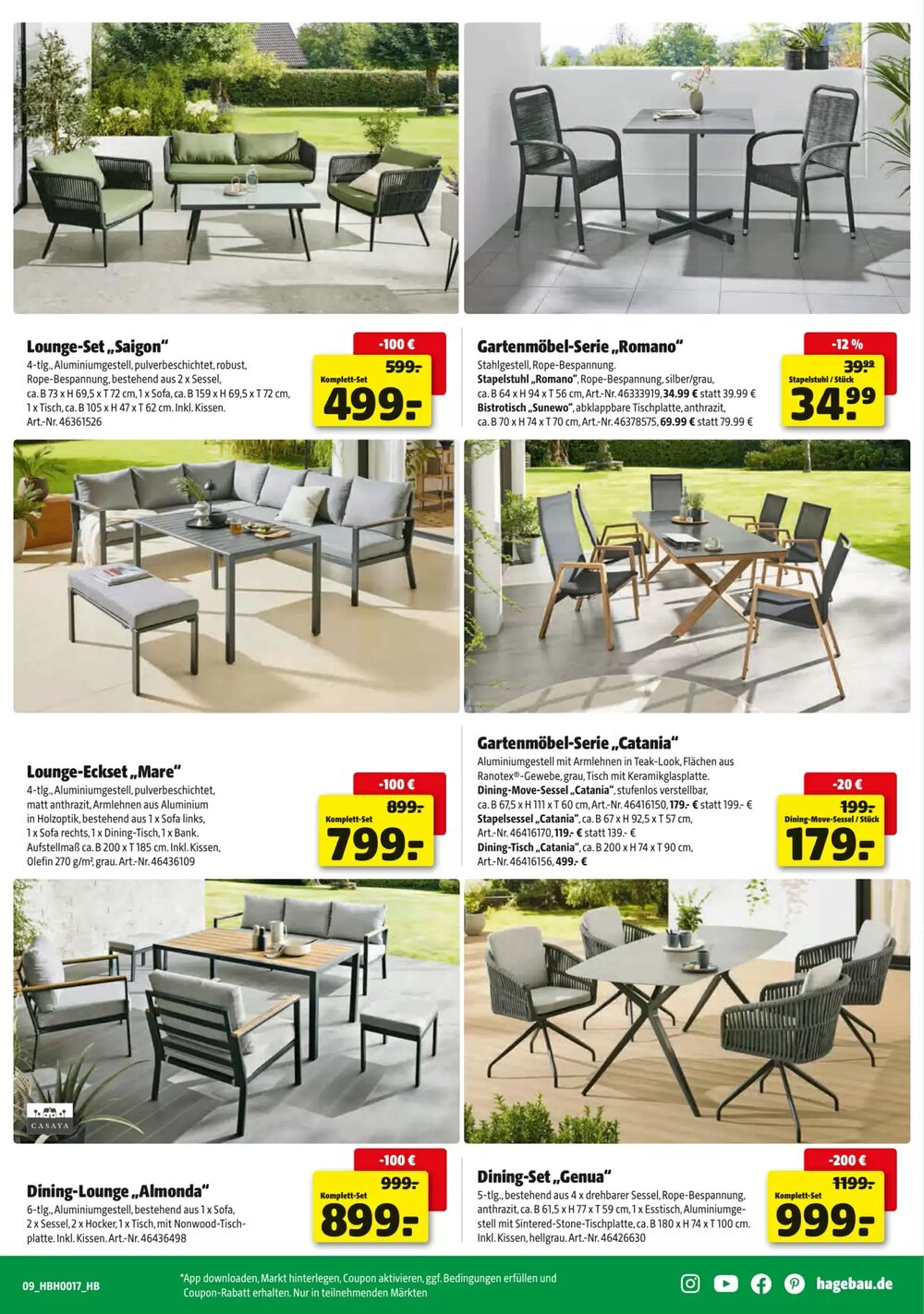 Leitermann Baumarkt Prospekt (ab 22.04.2026) zum Blättern - Seite 9