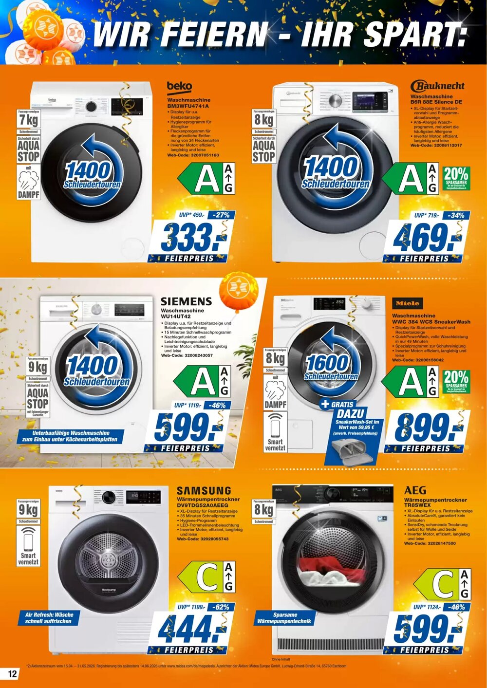 Expert Bening Prospekt (ab 22.04.2026) zum Blättern - Seite 12