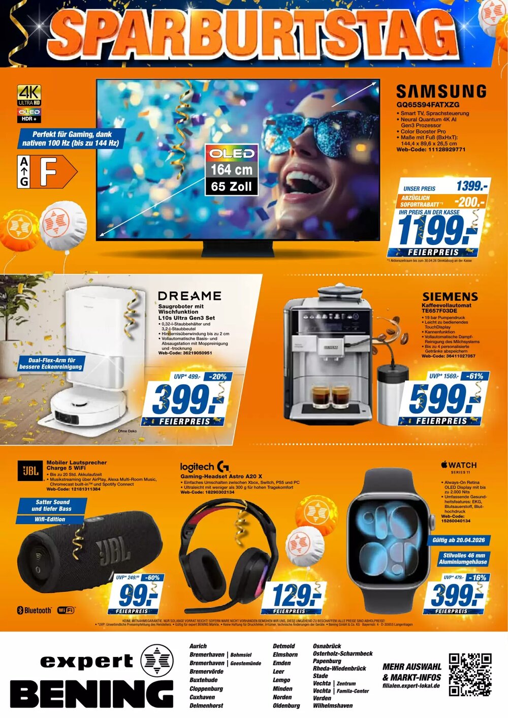 Expert Bening Prospekt (ab 22.04.2026) zum Blättern - Seite 16