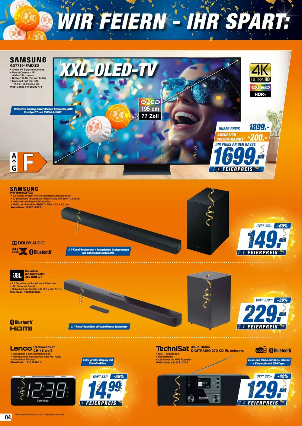 Expert Bening Prospekt (ab 22.04.2026) zum Blättern - Seite 4