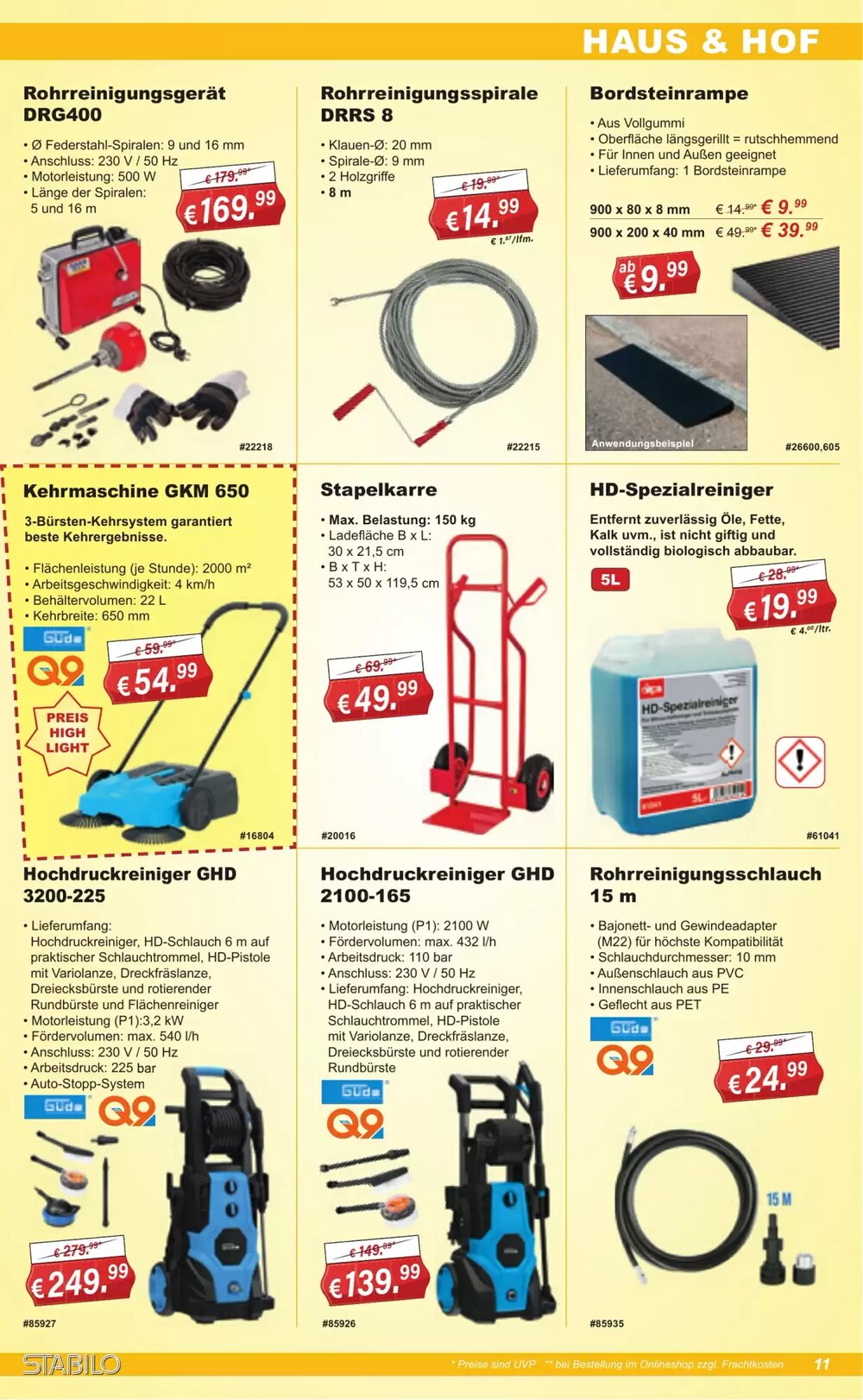 Stabilo Fachmarkt Prospekt (ab 22.04.2026) zum Blättern - Seite 11
