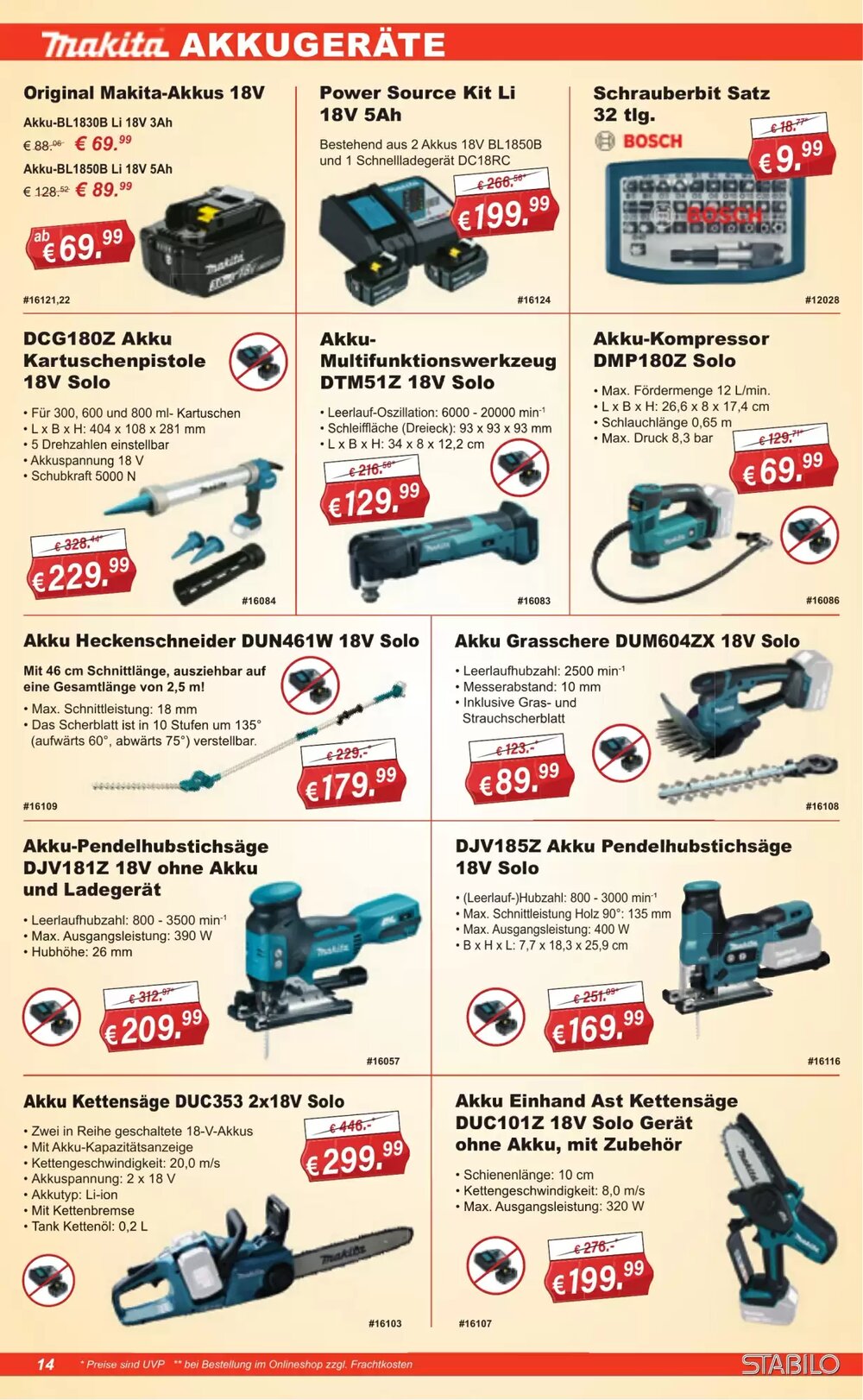 Stabilo Fachmarkt Prospekt (ab 22.04.2026) zum Blättern - Seite 14