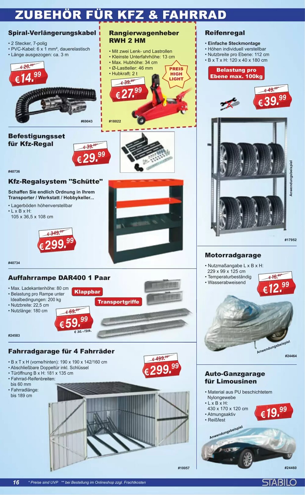 Stabilo Fachmarkt Prospekt (ab 22.04.2026) zum Blättern - Seite 16