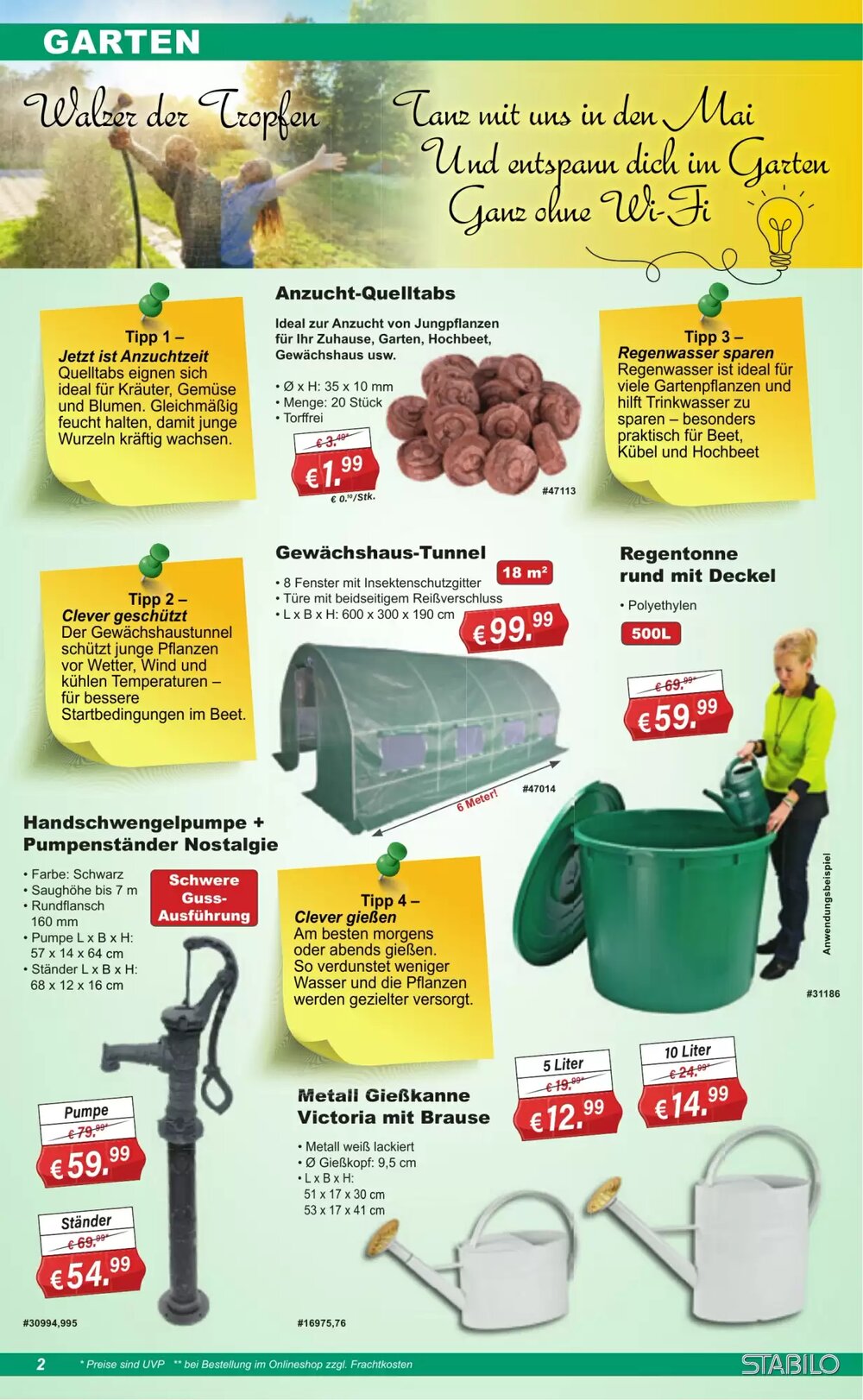 Stabilo Fachmarkt Prospekt (ab 22.04.2026) zum Blättern - Seite 2