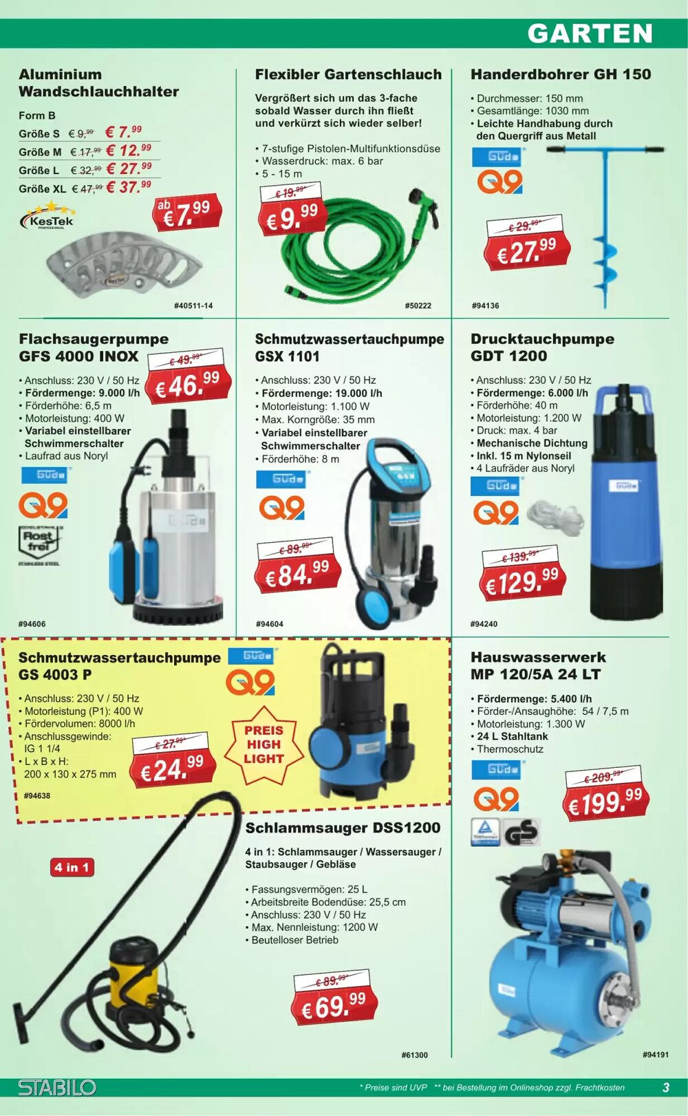Stabilo Fachmarkt Prospekt (ab 22.04.2026) zum Blättern - Seite 3