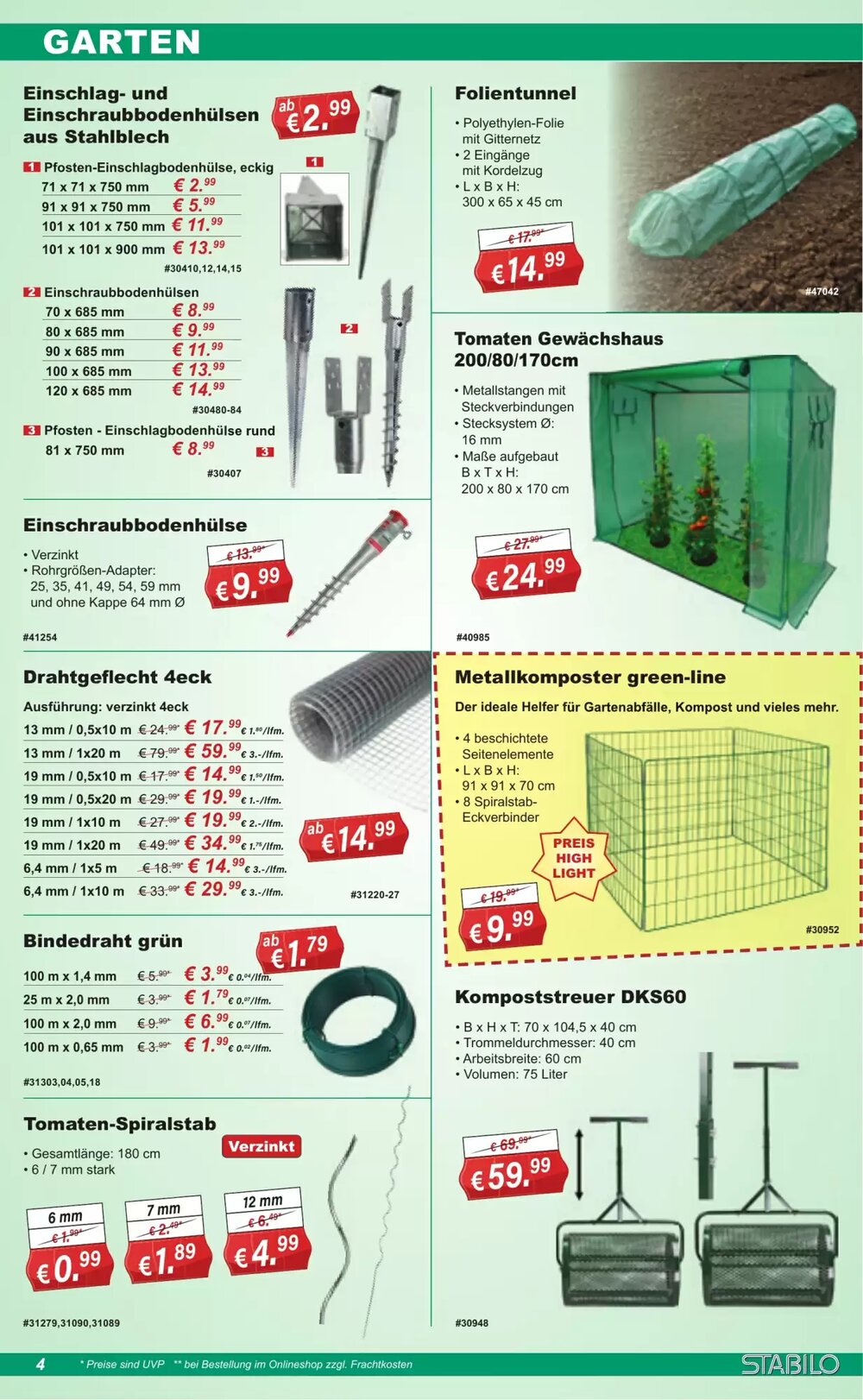 Stabilo Fachmarkt Prospekt (ab 22.04.2026) zum Blättern - Seite 4