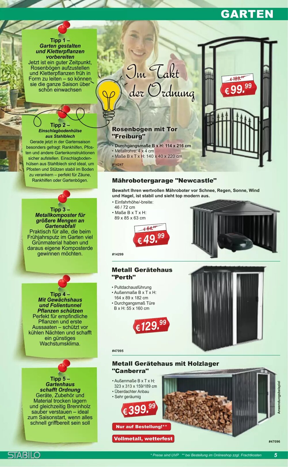 Stabilo Fachmarkt Prospekt (ab 22.04.2026) zum Blättern - Seite 5