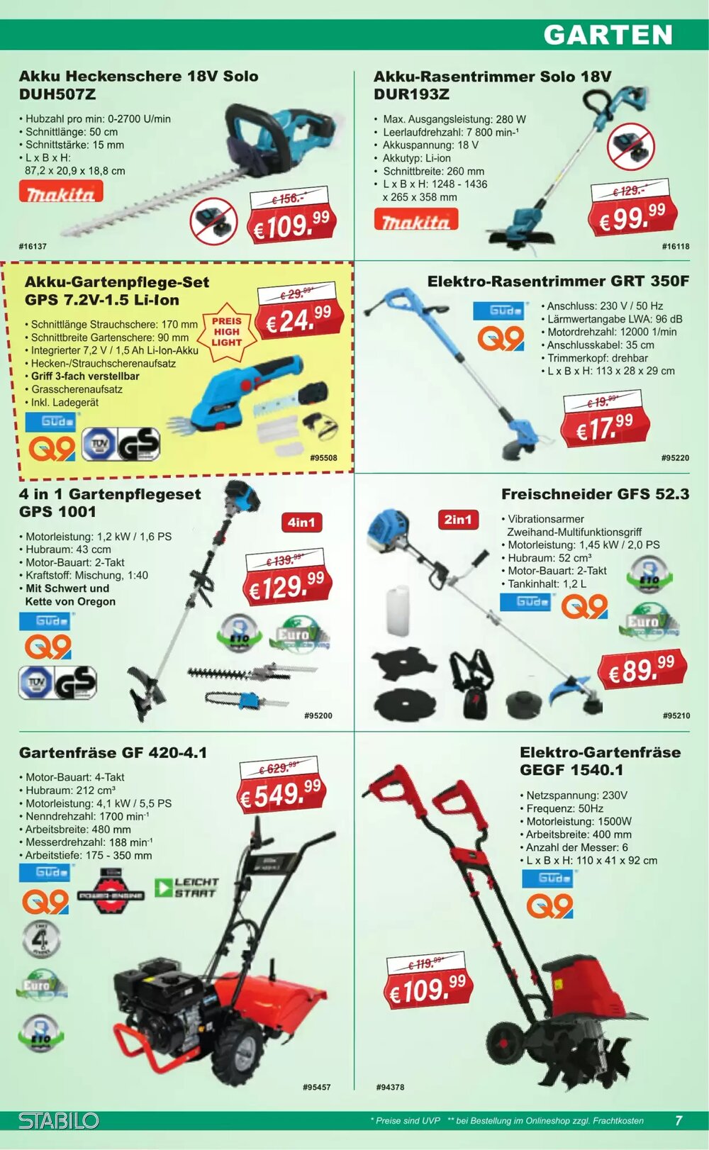 Stabilo Fachmarkt Prospekt (ab 22.04.2026) zum Blättern - Seite 7