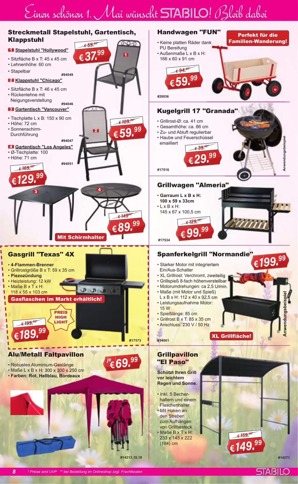 Stabilo Fachmarkt Prospekt (ab 22.04.2026) zum Blättern - Seite 8