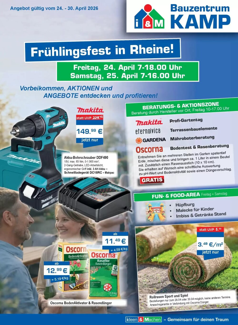 i&M Bauzentrum Prospekt (ab 23.04.2026) zum Blättern - Seite 1