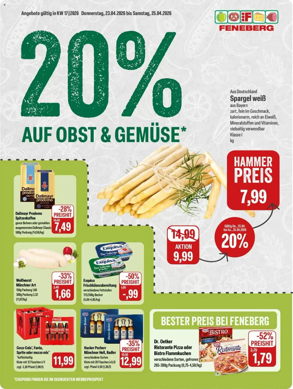 Feneberg Prospekt (ab 23.04.2026) zum Blättern - Seite 1