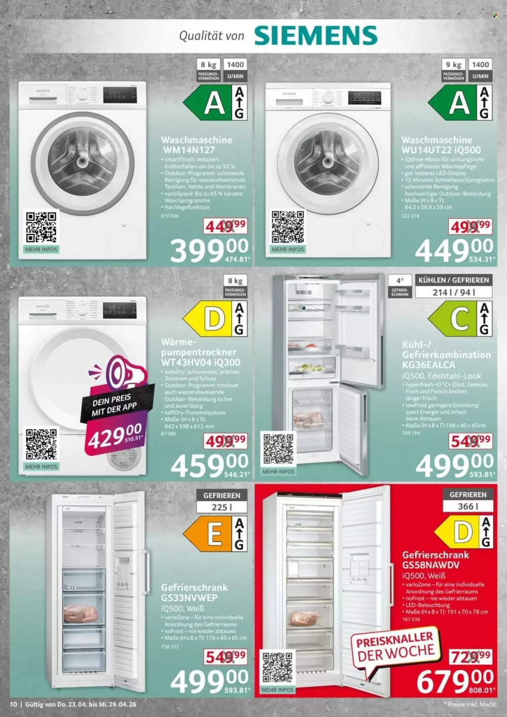 Selgros Prospekt (ab 23.04.2026) zum Blättern - Seite 10